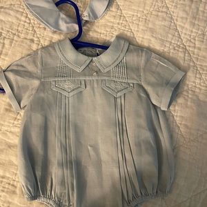 Feltman Bros onesie with bib